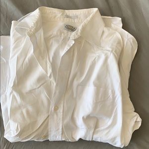 Eagle white button down shirt